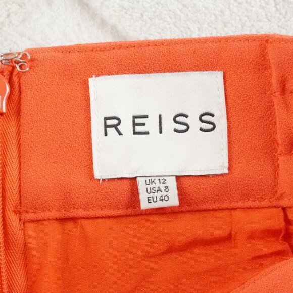 Reiss Pleated Wide Leg Pants Womens 8 - Picture 3 of 10
